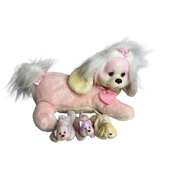 Hasbro Toys Vintage Hasbro 992 Puppy Surprise With 3 Baby Puppies